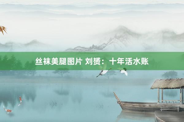 丝袜美腿图片 刘赟：十年活水账