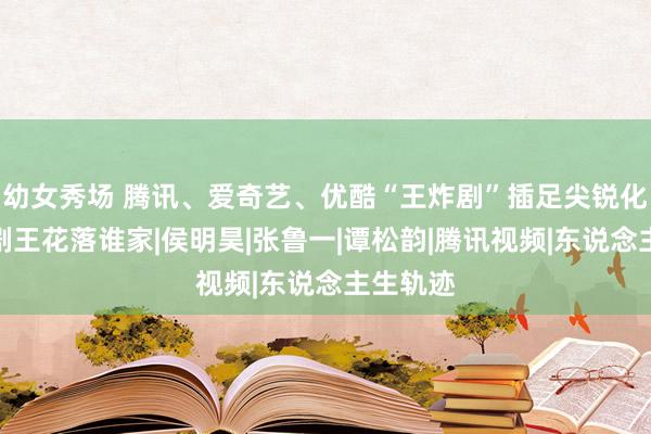 幼女秀场 腾讯、爱奇艺、优酷“王炸剧”插足尖锐化，年度剧王花落谁家|侯明昊|张鲁一|谭松韵|腾讯视频|东说念主生轨迹